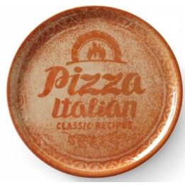 Talerz do pizzy Recipe Collection Brick Red, czerwony, ⌀310mm| 768778 HENDI