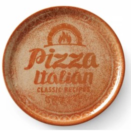 Talerz do pizzy Recipe Collection Brick Red, czerwony, ⌀330mm| 778944 hendi