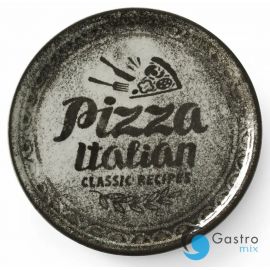 Talerz do pizzy Recipe Collection Black, czarny, ⌀310mm | 768761 hendi