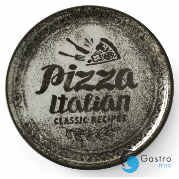 Talerz do pizzy Recipe Collection Black, czarny, ⌀310mm | 768761 hendi 