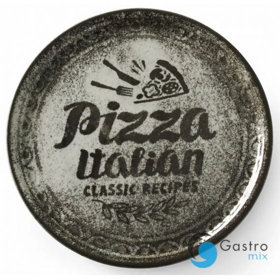 Talerz do pizzy Recipe Collection Black, czarny, ⌀330mm| 778937 hendi 