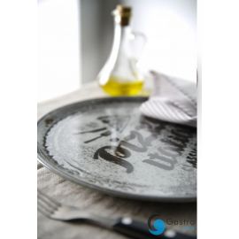 Talerz do pizzy Recipe Collection Black, czarny, ⌀330mm| 778937 hendi