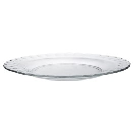 Talerz płytki PICARDIE, Duralex, transparentny, ⌀230x(H)20mm | 3023AF06C1111 hendi
