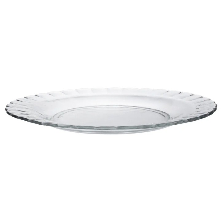 Talerz płytki PICARDIE, Duralex, transparentny, ⌀230x(H)20mm | 3023AF06C1111 hendi