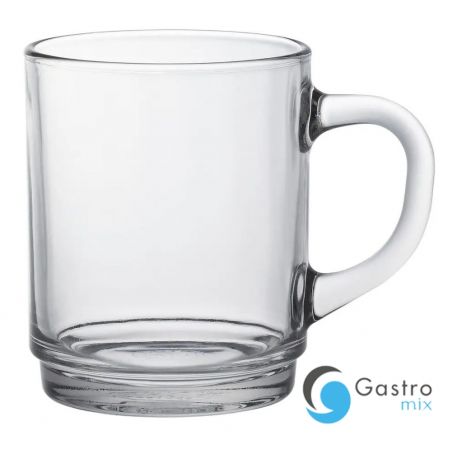 Szklanka z uchem VERSAILLES, Duralex, 0,26L, transparentny, 6 szt., ⌀72x(H)89mm | 4020AR06C1111... 