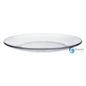 Talerz płytki LYS, Duralex, transparentny, ⌀235x(H)20mm | 3006AF06E1111 hendi