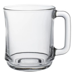 Szklanka z uchem LYS, Duralex, 0,31L, transparentny, 6 szt., ⌀100x(H)100mm | 4018AR06D1111 hendi