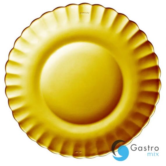 Talerz deserowy PICARDIE AMBER, Duralex, pomarańczowy, ⌀205x(H)20mm | 3025DF06A1111 hendi 