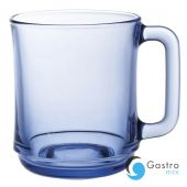 Szklanka z uchem  6 szt. LYS MARINE, Duralex, 0,31L, niebieski, ⌀80x(H)100mm 8BR06C1111 hendi