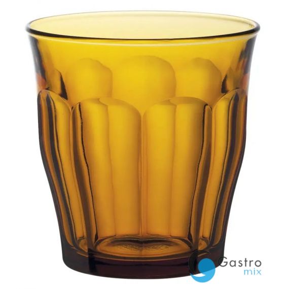 Szklanka 6 szt. PICARDIE AMBER, Duralex, 0,31L, ⌀90x(H)94mm | 1028DB06C0111 hendi 