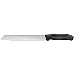 Nóż do chleba, Victorinox, czarny, (L)340mm  | 6.8633.21B hendi