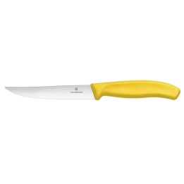 Nóż do steków i pizzy, Victorinox, żółty, (L)232mm | 6.7936.12L8 hendi