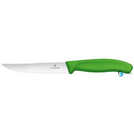 Nóż do steków i pizzy, Victorinox, zielony, (L)232mm | 6.7936.12L4 hendi