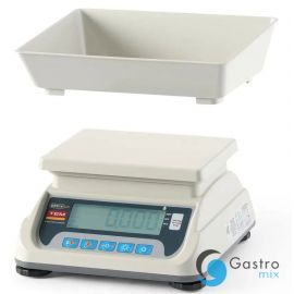  Waga kuchenna LCD z legalizacją, seria ECO+, TEM, 255x264x(H)189mm | TEKO+LCD06T-P1 hendi