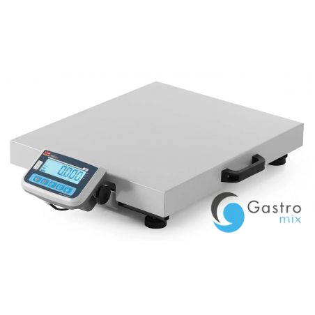 Waga paczkowa przenośna LCD z legalizacją, seria EKO+, 150 kg, TEM, xx(H)mm | BEK+C050X060150-F... 