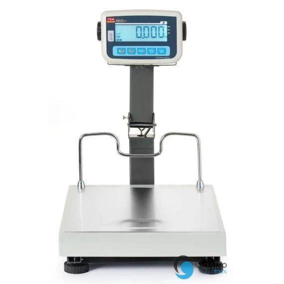 Waga platformowa LCD ze składanym wysięgnikiem i z legalizacją, seria EKO, 60 kg, TEM |... 