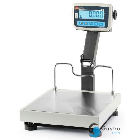 Waga platformowa LCD ze składanym wysięgnikiem i z legalizacją, seria EKO, 60 kg, TEM |... 