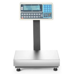 Waga platformowa LCD z wysięgnikiem i z legalizacją, 60 kg, TEM, 342x386x(H)499mm | BE2CA028X035060 hendi