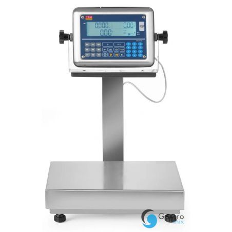 Waga platformowa LCD z wysięgnikiem i z legalizacją, 60 kg, TEM, 342x386x(H)534mm|... 