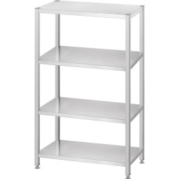 regał magazynowy,półki pełne, Gredil, 800x400x1800 mm skręcany | 670084 stalgast