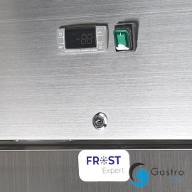  szafa mroźnicza ze stali nierdzewnej na nóżkach, Frost, GN 2/1, V 460 l | 835627 stalgast