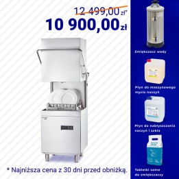 zmywarko wyparzarka, kapturowa z wyposażeniem | 803021P35 STALGAST