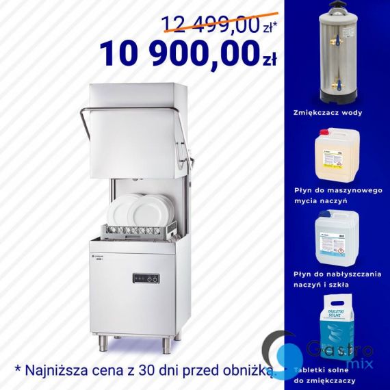 zmywarko wyparzarka, kapturowa z wyposażeniem | 803021P35 STALGAST 