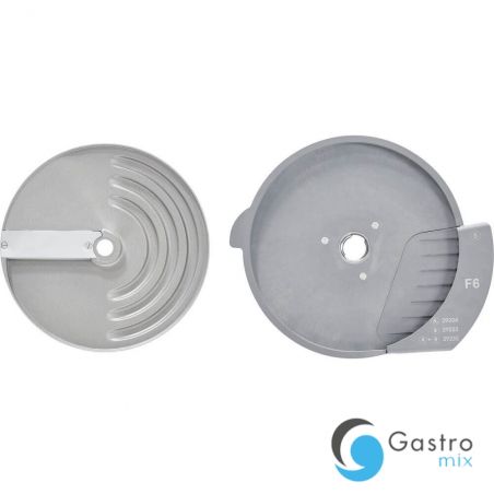 tarcza tnąca, frytki 6x6 mm, zestaw, Ø 190 mm | 714167 stalgast 