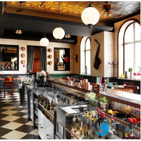 Moduł pomocniczy Boston Caddy do mycia i przechowywania z basenem lodowym, 400x650x(h)900mm |... 