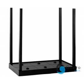 Baza ładująca do lamp 6 gniazd czarna - VERLO | V-LBA-000 tom-gast