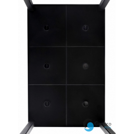  Baza ładująca do lamp 6 gniazd czarna - VERLO | V-LBA-000 tom-gast