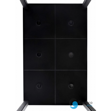 Baza ładująca do lamp 6 gniazd czarna - VERLO | V-LBA-000 tom-gast 