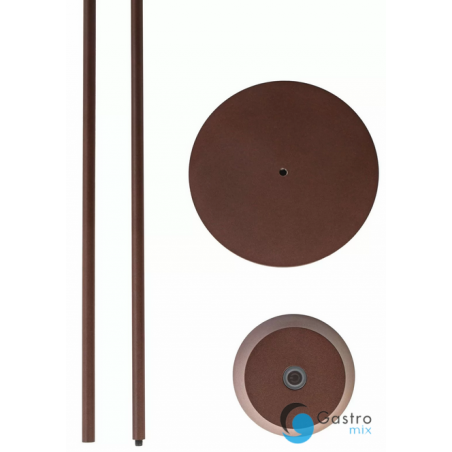 Lampa podłogowa brązowa 123 cm TALI - VERLO | V-LTA-001-BR tom-gast 