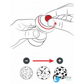  Młynek do pieprzu 10 cm miedziany BISTRO - PEUGEOT | PG-48020 tom-gast