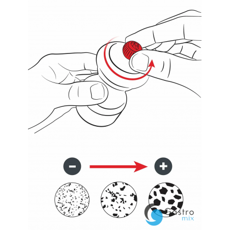 Młynek do pieprzu 10 cm miedziany BISTRO - PEUGEOT | PG-48020 tom-gast 