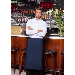 Zapaska Bistro Apron BASIC| BBSS1/10 granatowy KARLOWSKY