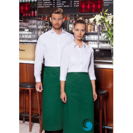 Zapaska Bistro Apron BASIC| BBSS1/32 forest green KARLOWSKY