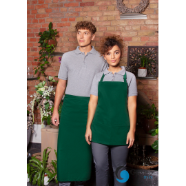  Zapaska Bistro Apron BASIC| BBSS1/32 forest green KARLOWSKY