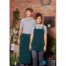  Zapaska Bistro Apron BASIC| BBSS1/80 pine green KARLOWSKY
