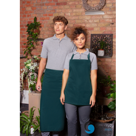 Zapaska Bistro Apron BASIC| BBSS1/80 pine green KARLOWSKY 