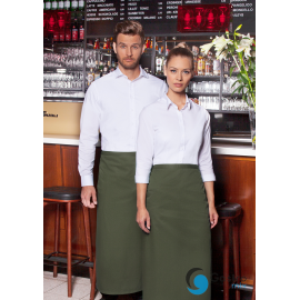 Zapaska Bistro Apron BASIC| BBSS1/79 moss green KARLOWSKY