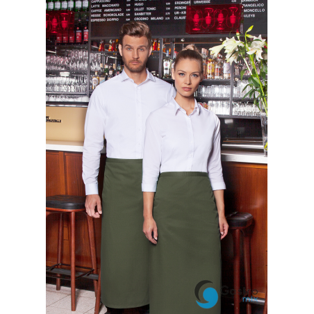 Zapaska Bistro Apron BASIC| BBSS1/79 moss green KARLOWSKY 