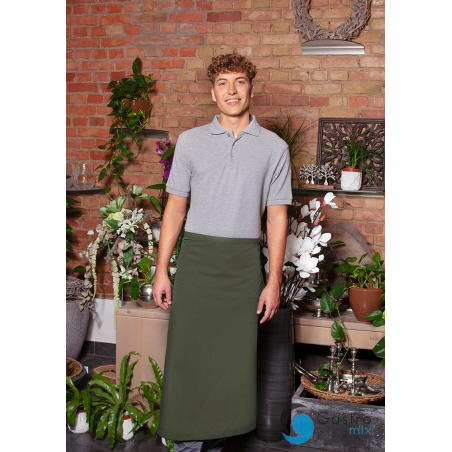 Zapaska Bistro Apron BASIC| BBSS1/79 moss green KARLOWSKY 