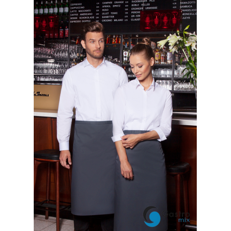 Zapaska Bistro Apron BASIC| BBSS1/5 antracyt  KARLOWSKY 