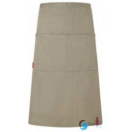 Zapaska Bistro Apron DENIM STYLE ROCK CHEF® - vintage moos|  RCBSS7/103  karlowsky