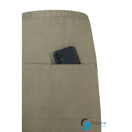 Zapaska Bistro Apron DENIM STYLE ROCK CHEF® - vintage moos|  RCBSS7/103  karlowsky 