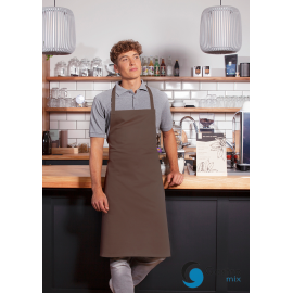 Fartuch Bib Apron BASIC | BLS3/28 BRĄZ karlowsky