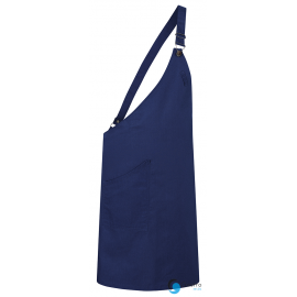 Fartuch Asymetryczny Bib Apron CLASSIC| LS36/10 GRANATOWY KARLOWSKY