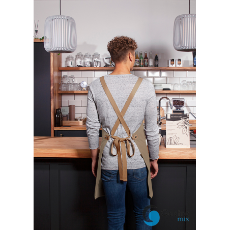 Fartuch Bib Apron URBAN-LOOK | LS38/85 BEIGE KARLOWSKY 