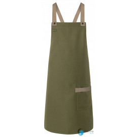  Fartuch Bib Apron URBAN-LOOK | LS38/79 moss green  KARLOWSKY